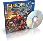 Изображение DVD-диска Heroes 5: Silver Edition